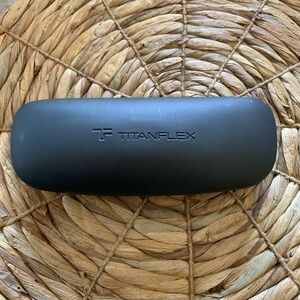 Titanflex M980 TOR‎ Eyeglasses Gunmetal Tortoise 51-18-135 with Case and Cloth